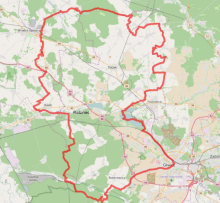 Położenie Nadleśnictwa Rudziniec