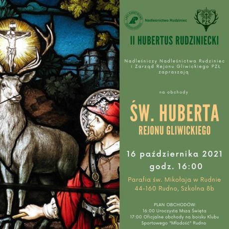 Zaproszenie na II Hubertus Rudziniecki