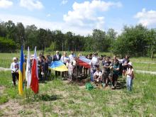 Wizyta młodzieży ukraińskiej w Nadleśnictwie Rudziniec