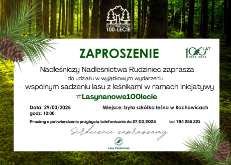 Lasy na nowe 100-lecie